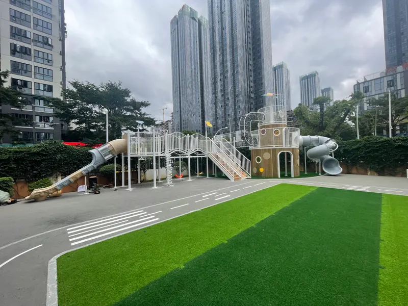 综合儿童游乐场实景
